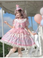 Mademoiselle Pearl Sanrio My Melody Amusement Park Themed Blouse JSK and OP(Reservation/Full Payment Without Shipping)